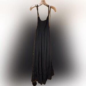 HYFVE Black Maxi Skirt with Straps